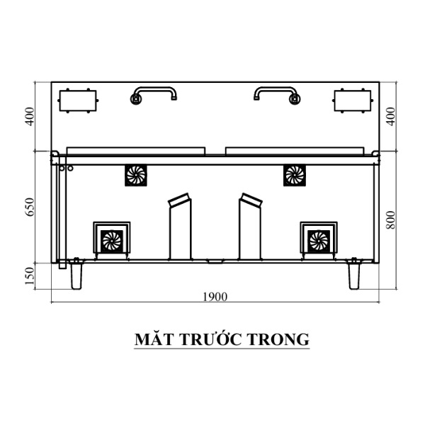 Bếp Từ Công Nghiệp Đôi 20KWx2 Xào Trực Tiếp 15 Bếp Từ Công Nghiệp Đôi 20KWx2 Xào Trực Tiếp - Ảnh 8
