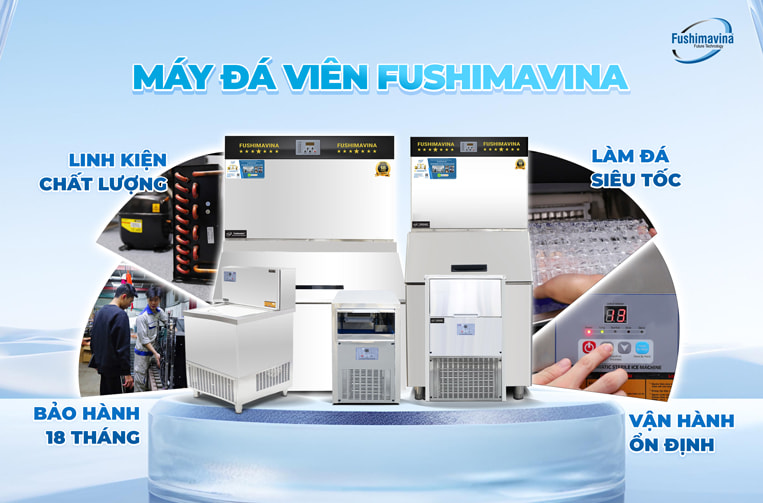 Công dụng hữu ích của máy làm đá viên mini