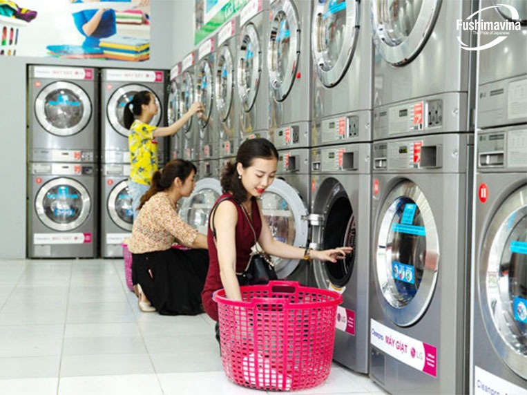 máy giặt sấy công nghiệp được ứng dụng đa dạng
