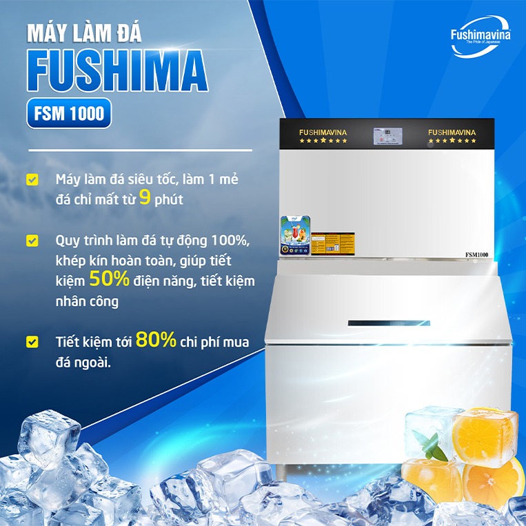 so sánh chi phí đầu tư máy sản xuất nước đá viên 1 tấn