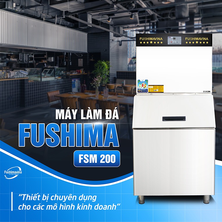 Những mô hình kinh doanh phù hợp sử dụng máy làm nước đá 200kg