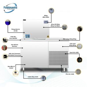 Máy làm đá cà phê 200kg dạng bàn 16 may-lam-da-ban-200kg-fushimavina-2