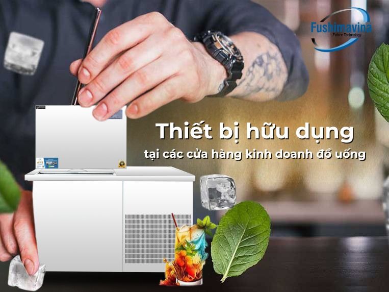 Máy làm đá cà phê 200kg dạng bàn 10 may-lam-da-ban-200kg-fushimavina-9