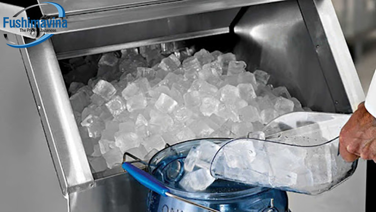 máy làm đá tại nhà cung cấp đá linh hoạt