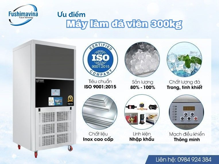 Máy làm đá cà phê 150kg 13 may-lam-da-vien-150kg-fushimavina-11