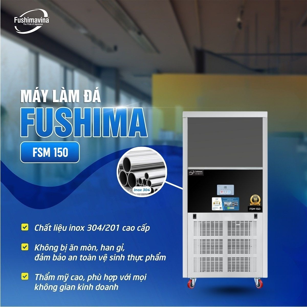 Máy làm đá cà phê 150kg 7 may-lam-da-vien-150kg-fushimavina-5