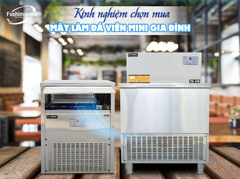 TOP 4 dòng máy làm đá viên gia đình nhỏ gọn, làm đá siêu tốc 10 máy làm đá mini dùng tại nhà