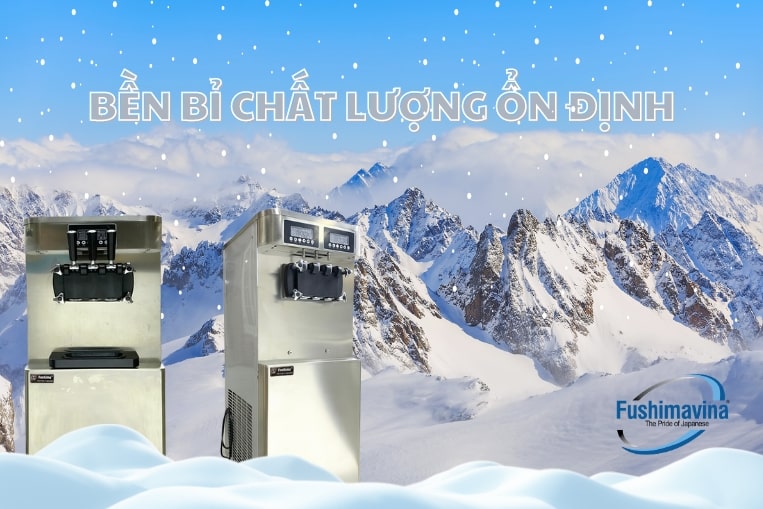 Địa Chỉ Cho Thuê Máy Làm Kem Tươi | Fushimavina 10 máy móc hoạt động bền bỉ