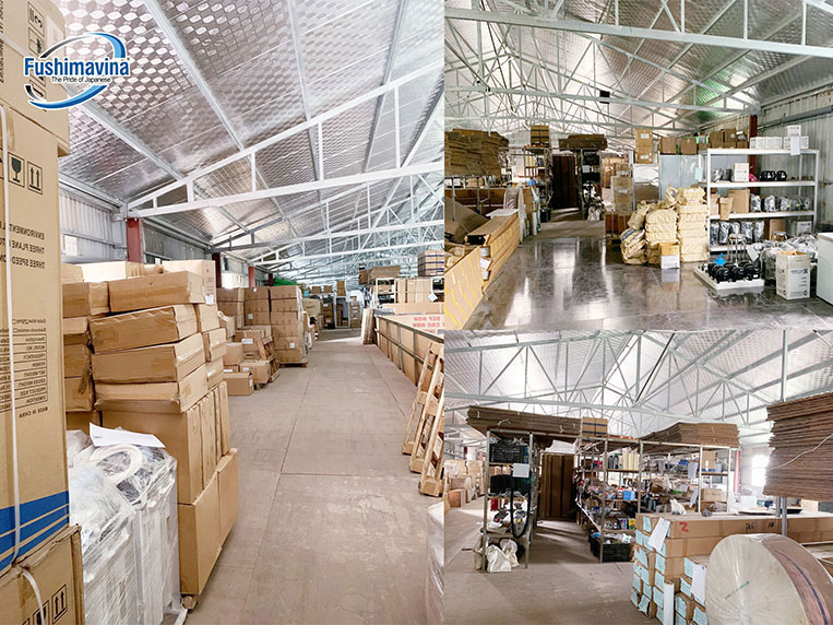 Linh kiện luôn có sẵn để thay thế nhanh chóng