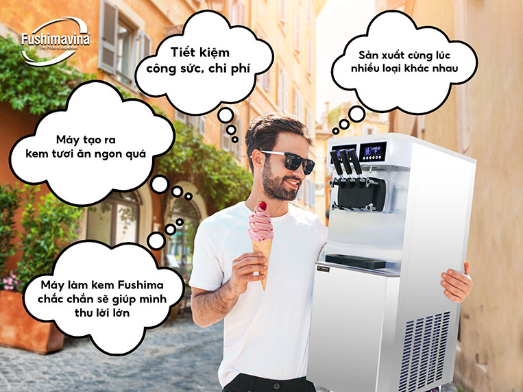 Máy Làm Kem Tươi 3 Máy Nén Dạng Đứng 16 Tính toán chi phí khấu hao máy làm kem Fushima
