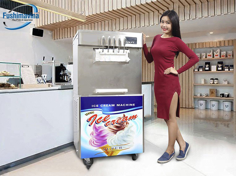 nhược điểm của máy làm kem tươi 5 vòi