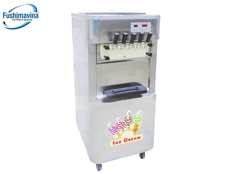 máy làm kem tươi 5 vòi phù hợp cho mô hình kinh doanh lớn