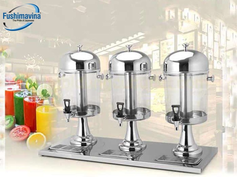 máy giữ lạnh nước trái cây được sử dụng rộng rãi trong các cơ sở kinh doanh