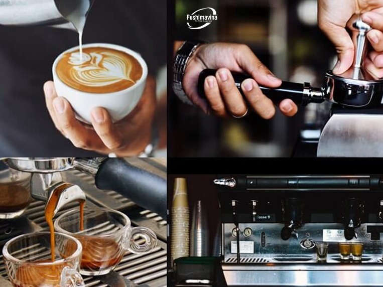 các linh kiện của máy làm đá viên làm bằng inox không gỉ