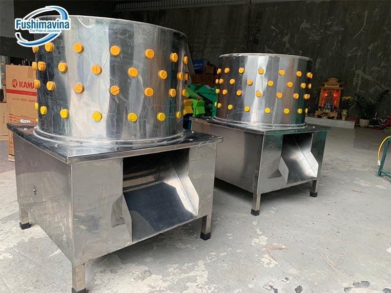 các bộ phận chính của máy vặt lông gà