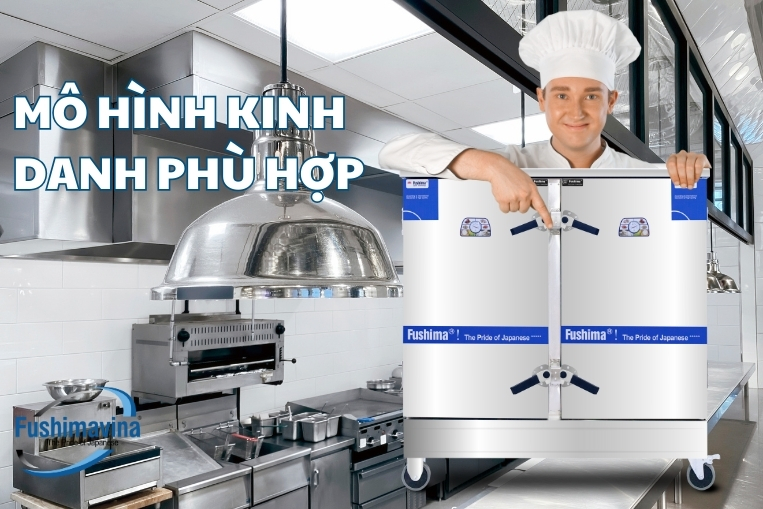 Tủ Nấu Cơm Điện 20 Khay 15 phù hợp nhiều mô hình kinh doanh