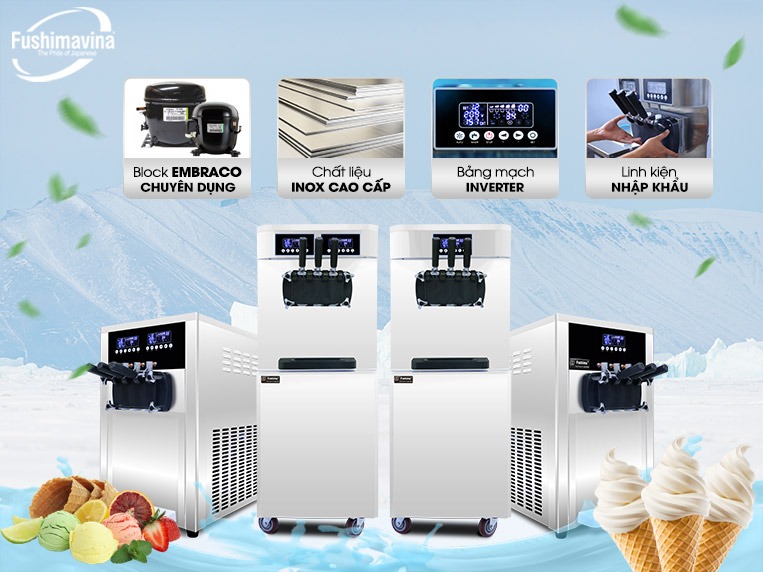 Chia sẻ 8 kinh nghiệm mua máy làm kem tươi kinh doanh phù hợp 14 mua máy làm kem Fushima là lựa chọn hàng đầu dành cho bạn