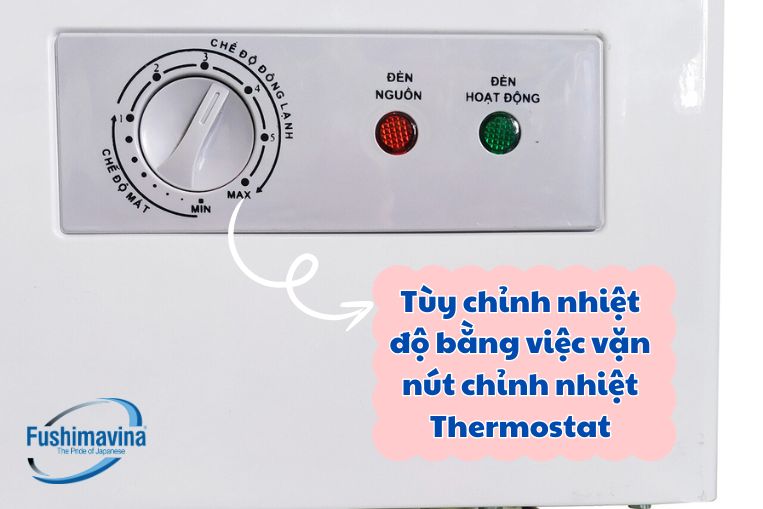 Tủ đông nên để số mấy? Gợi ý nền nhiệt độ bảo quản thực phẩm phù hợp 10 Cài đặt nhiệt độ với bảng điều khiển cơ