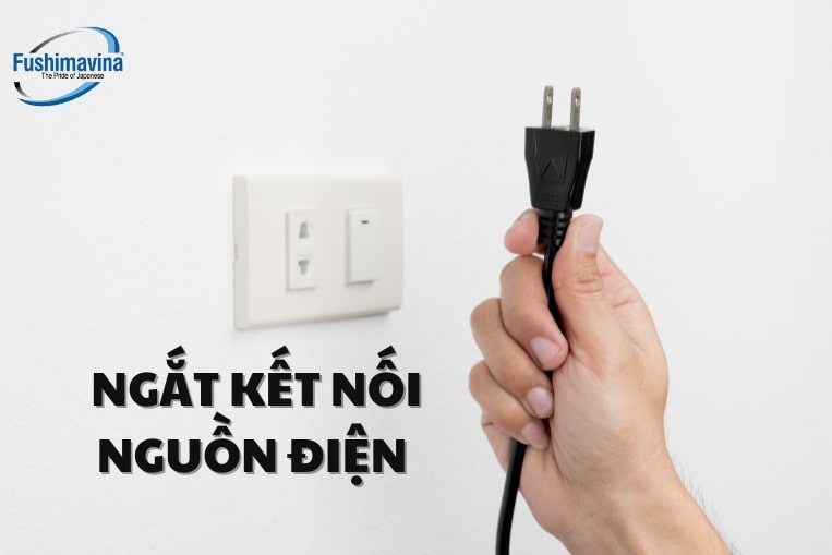 Ngắt kết nối nguồn điện