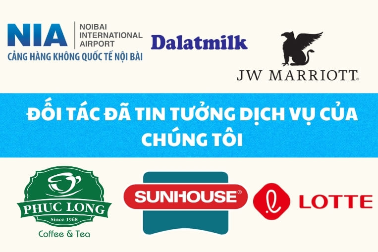 những đối tác đang sử dụng dịch vụ của chúng tôi