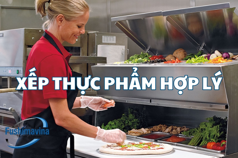 sắp xếp thực phẩm hợp lý giúp bàn lâu bền