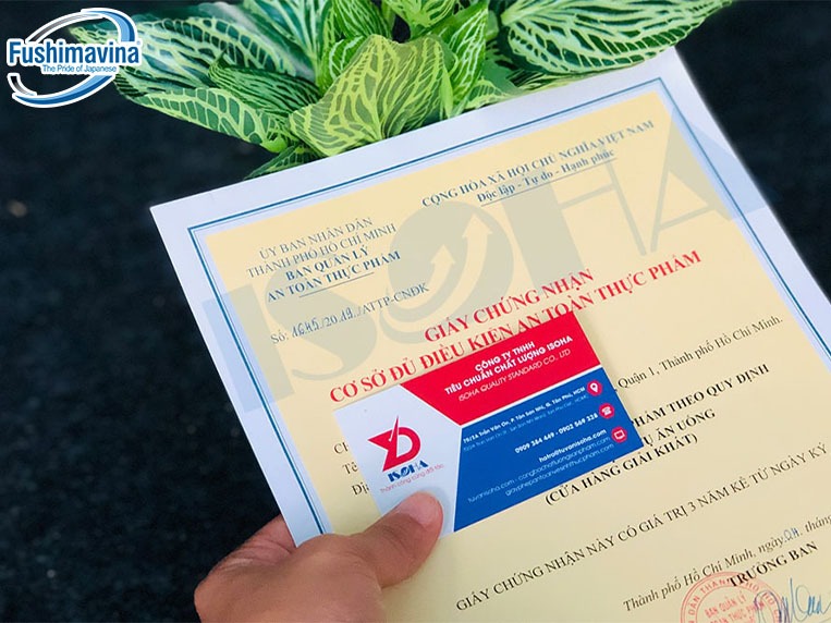 Thực hiện các thủ tục công bố hợp quy