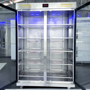 Tủ Sấy Bát Đĩa Cánh Kính 1200L 2 Lớp Quạt Gió 8 tsb20full20kinh