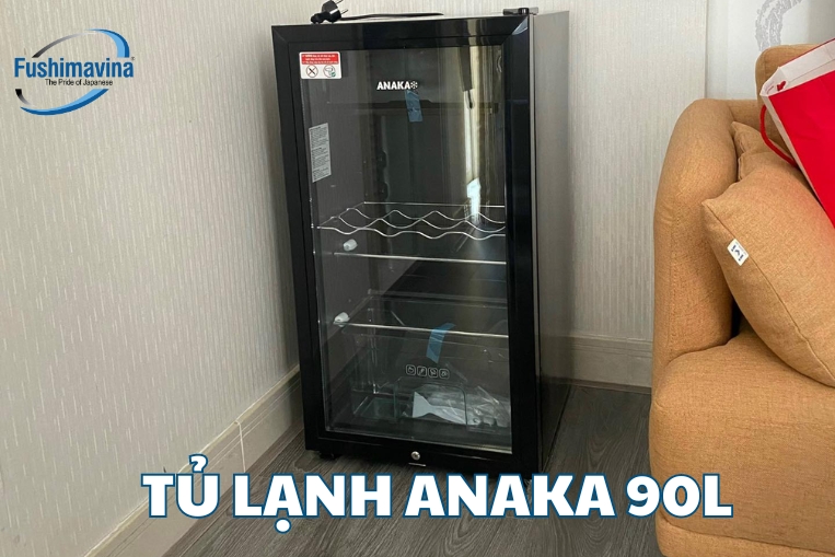 7 mẫu tủ mát mini 90 lít giá tốt, tiết kiệm điện, dùng bền 16 Hình ảnh tủ anaka