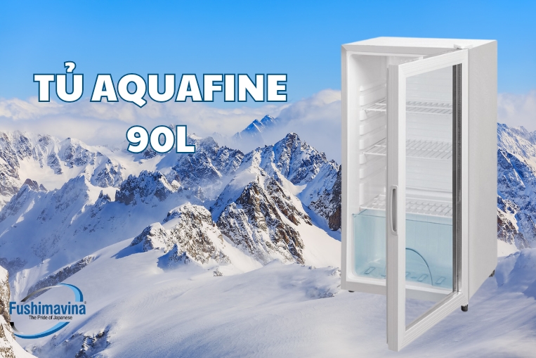 7 mẫu tủ mát mini 90 lít giá tốt, tiết kiệm điện, dùng bền 17 tủ aquafine hình ảnh