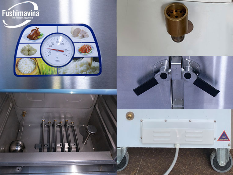 Những yếu tố làm nên chất lượng tủ cơm điện 10 khay Fushima 