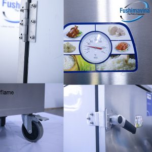 Tủ Nấu Cơm 8 Khay Điện 6 tu com dien 8 khay fushima 1