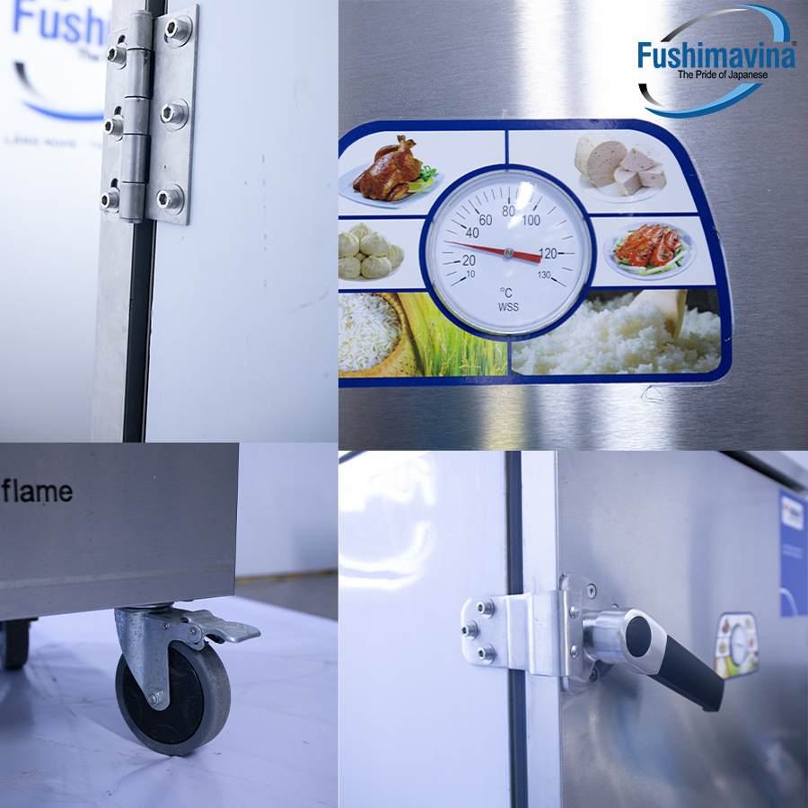 Tủ Nấu Cơm 8 Khay Điện 3 Tủ Nấu Cơm 8 Khay Điện - Ảnh 3