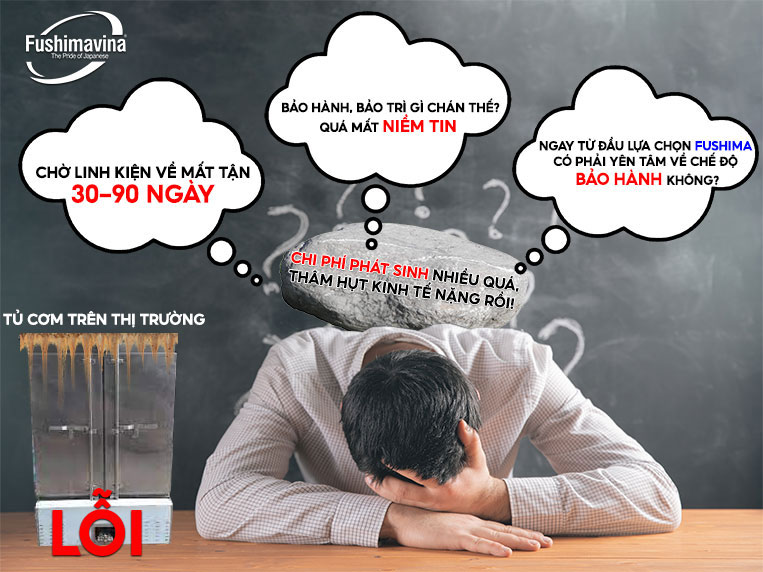 Tủ Nấu Cơm Gas 12 Khay 12 So sánh tủ cơm gas 12 khay Fushima và các hãng thông thường khác