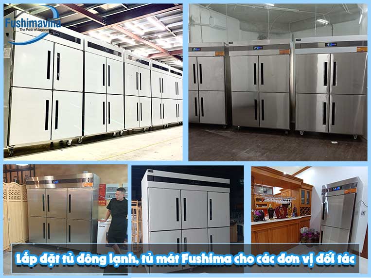 Tủ Đông Công Nghiệp 4 Cánh Quạt Gió 27 Những khách hàng đã sử dụng tủ đông inox 4 cánh Fushima