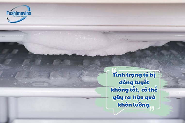 Tổng hợp 5 nguyên nhân tủ đông bị đóng tuyết, cách khắc phục nhanh 7 Tủ đông đóng tuyết không tốt