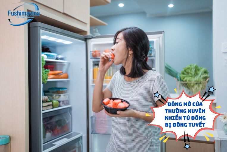Tổng hợp 5 nguyên nhân tủ đông bị đóng tuyết, cách khắc phục nhanh 10 tu dong dong tuyet 4
