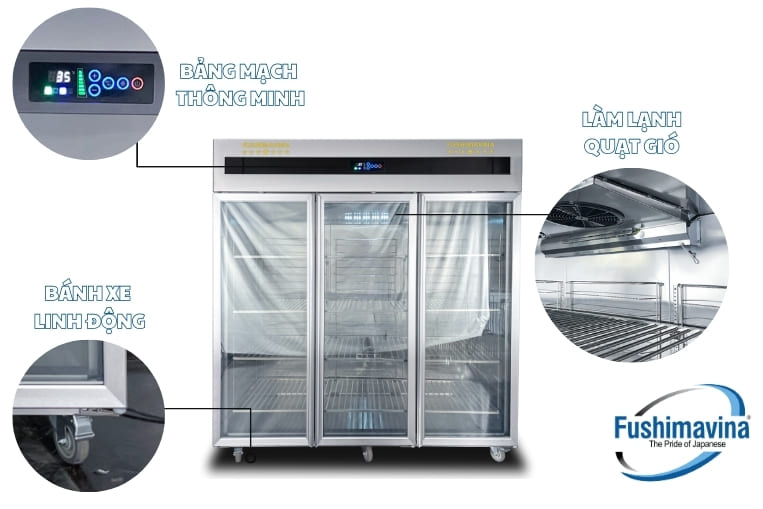 tủ Fushima có nhiều ưu điểm nổi trội
