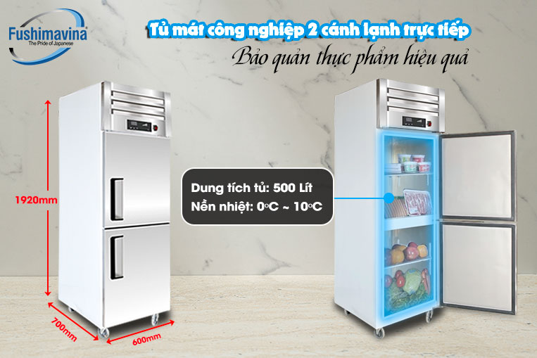 Cơ chế làm lạnh trực tiếp 100% bằng ống đồng