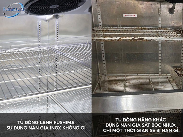 Chất liệu Inox cao cấp bền đẹp qua thời gian