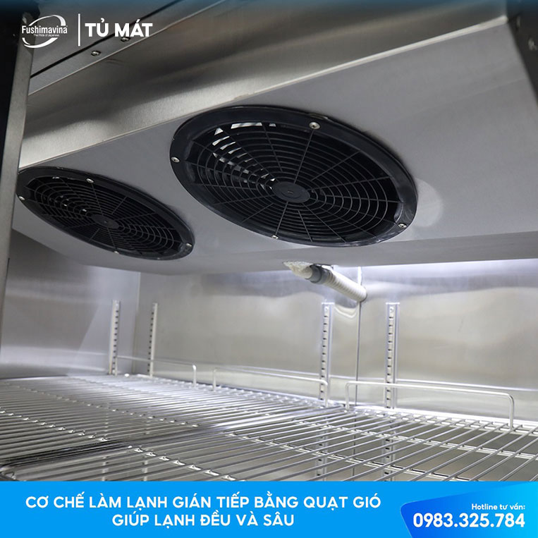 Cơ chế làm lạnh cực nhanh bằng quạt gió