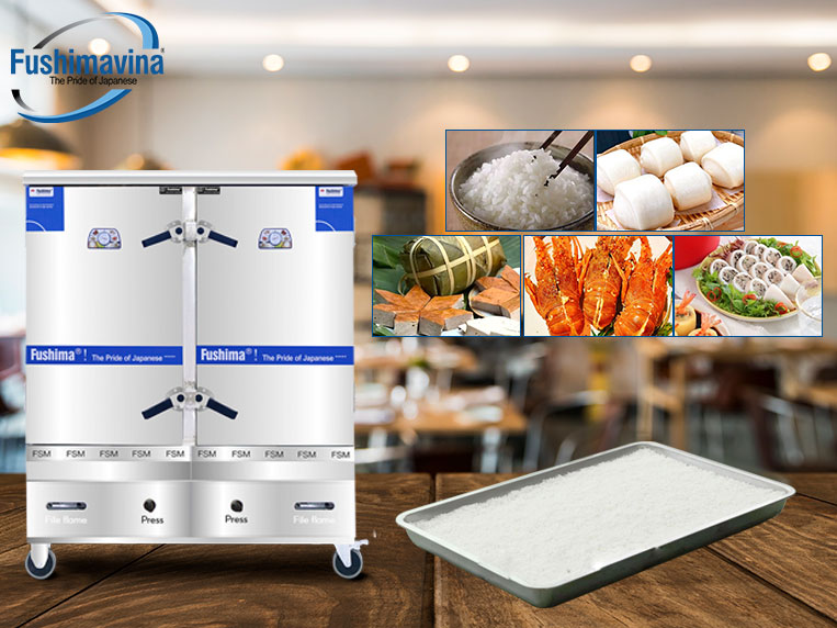 Tủ Nấu Cơm Gas 24 Khay 11 Linh hoạt, tiện lợi và đa dạng ứng dụng