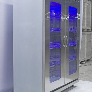 Tủ Sấy Bát Đĩa Cánh Kính 1200L 2 Lớp Quạt Gió 12 tu say bat 1200 qg 1 4