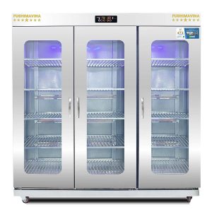 Tủ Sấy Bát Đĩa Cánh Kính 1800L 1 Lớp