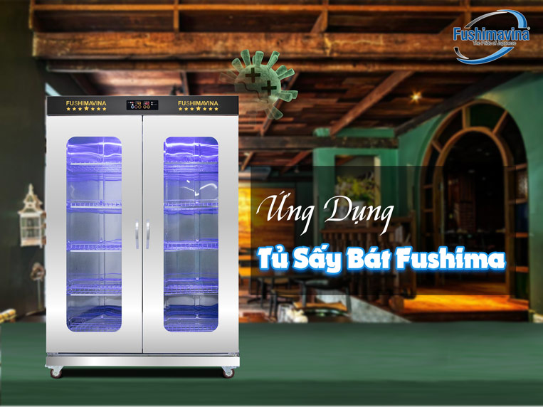 Tủ Sấy Bát Đĩa Cánh Kính 1200L 2 Lớp Quạt Gió 19 Sử dụng tủ sấy bát phục vụ việc kinh doanh