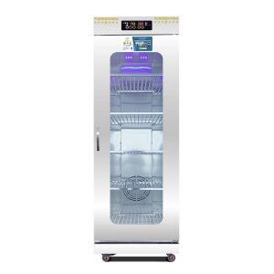 Tủ Sấy Bát Đĩa Cánh Kính 600L 2 Lớp Quạt Gió