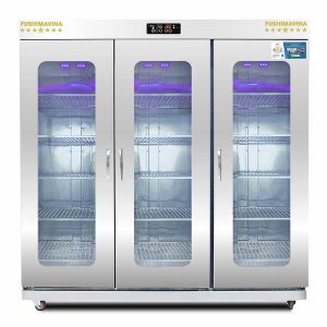 Tủ Sấy Bát Đĩa Cánh Kính 1800L 2 Lớp Quạt Gió