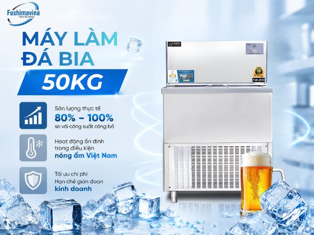 Máy làm đá bàn 50kg đá bia 28 uu-diem-may-lam-da-ban-50kg-da-bia