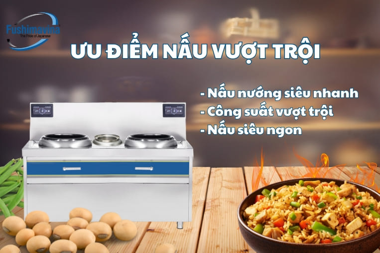 vượt trội hơn so với bếp từ thông thường