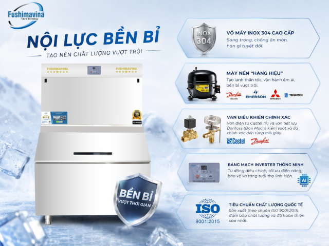 Máy làm đá cà phê 1 tấn 13 linh-kien-ben-bi-cua-fsm1000cf