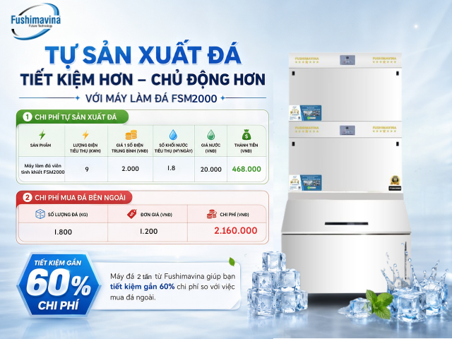Máy làm đá cà phê 2 tấn 27 fsm2000cf-giup-tiet-kiem-chi-phi